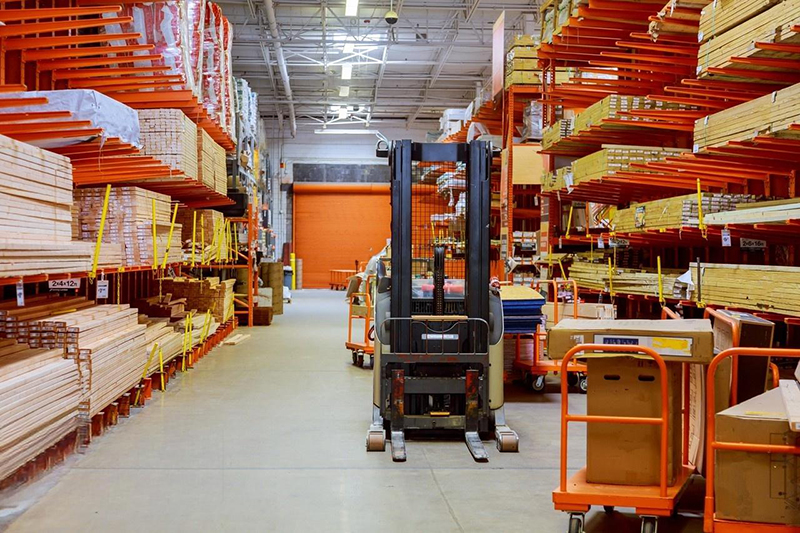 Building materials warehouse