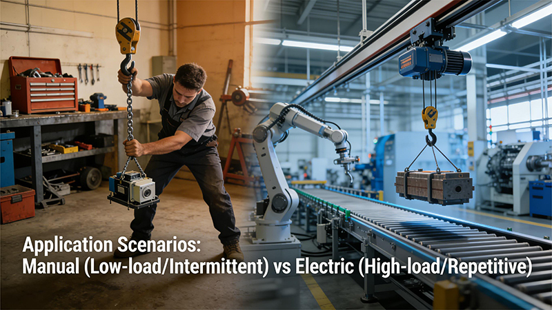 Manual vs Electric Hoists – How Buyers Decide