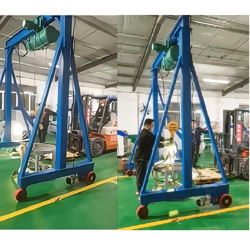 Busy Wednesday at the Factory: Rigorous Load Testing for Export-Grade Cranes